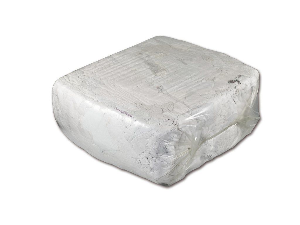 Putzlappen, Trikot weiß, 10 Kilo