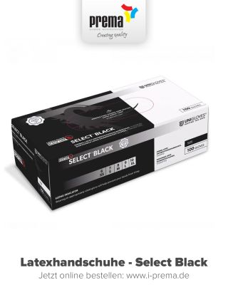 Stil trifft Schutz 🧤🖤 Latexhandschuhe Select Black bieten zuverlässigen Schutz, gutes Tastgefühl und sicheren Sitz – ideal...
