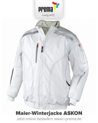 Warm, funktional und gemacht für den Arbeitsalltag ❄️🧥 Die Maler-Winterjacke bietet zuverlässigen Kälteschutz, hohen...
